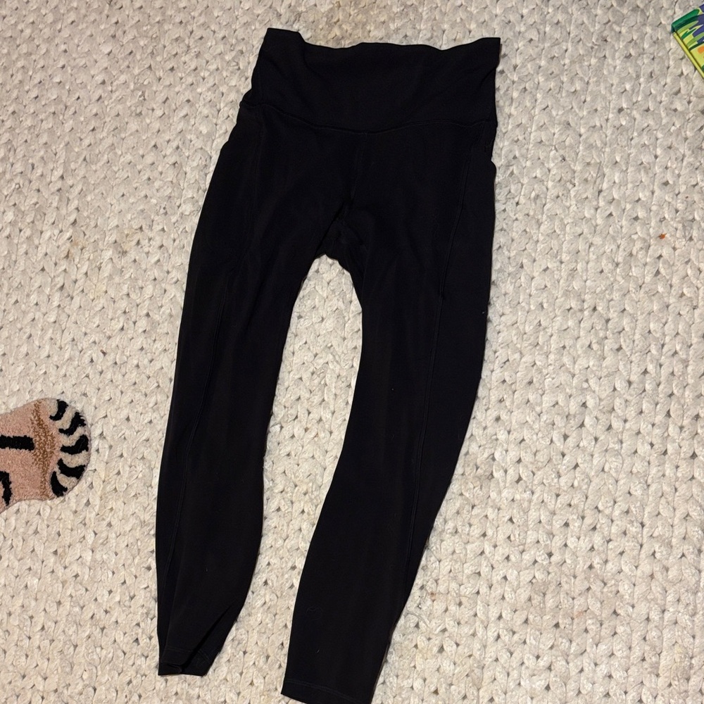 lululemon Align high rise Pant 25" *Pockets BLK
